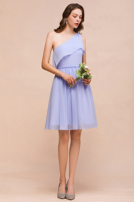 Lavender bridesmaid hot sale dresses short