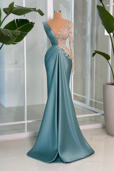 Turkish Evening Dresses Long Cheap | Prom Dresses with Sleeves