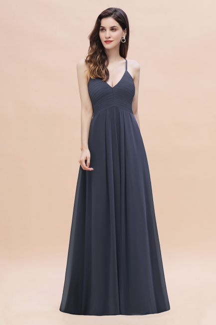 Dark Gray Bridesmaid Dresses