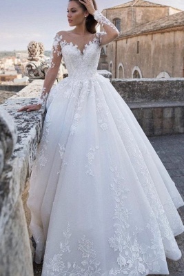 Extravagant wedding dresses princess