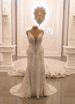 Designer Wedding Dresses A Line | Extravagant Wedding Gowns Lace ...