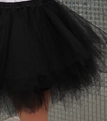 chic ballgown mini tulle petticoat tiered underskirt for wedding/party/prom dress_2