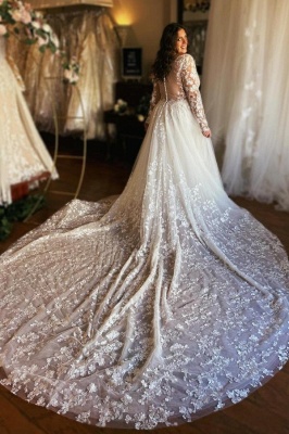 Wunderschöne Hochzeitskleider Große Größe | Brautkleider mit Spitze_2