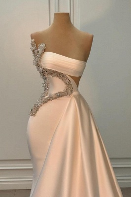 Designer evening dresses long white | Prom dresses with glitter_2