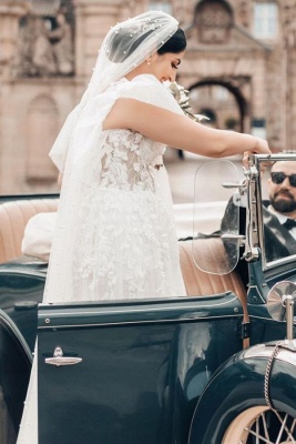 Schöne Hochzeitskleider Boho | Brautkleider A Linie Spitze_3