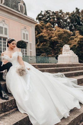 Elegante Brautkleider Prinzessin | Wunderschöne Hochzeitskleider Günstig_7