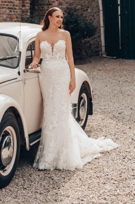 Designer Wedding Dresses Mermaid Style | Lace Wedding Dresses Online_2