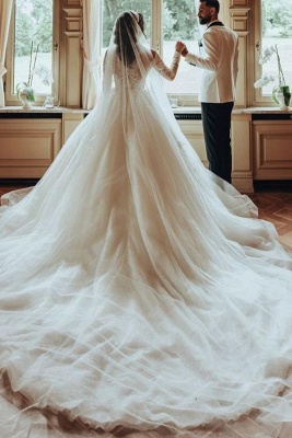 Princess wedding dresses with sleeves | Wedding dresses with lace_2