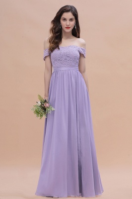 Bridesmaid Dresses Long Lavender | Wedding guests party dresses cheap_1