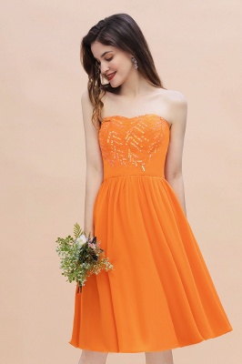 Simple bridesmaid dresses short | Wedding guests dresses cheap_7