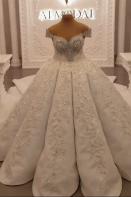 Extravagante Brautkleider Prinzessinen | Hochzeitskleider mit Spitze_3